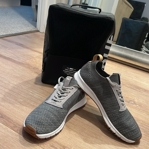 TRUE Linkswear All Day Knit II Cobblestone Spikeless Golf Shoes Size 9.5 - Picture 3 of 15